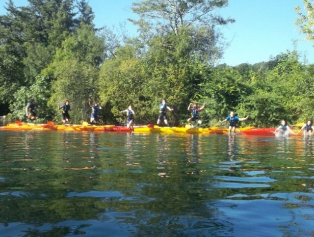 Canoe kayak sur le Gave d Oloron